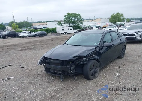 2021 Hyundai Elantra Sel from USA, damaged, VIN 5NPLS4AG3MH005017